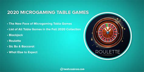 microgaming table games